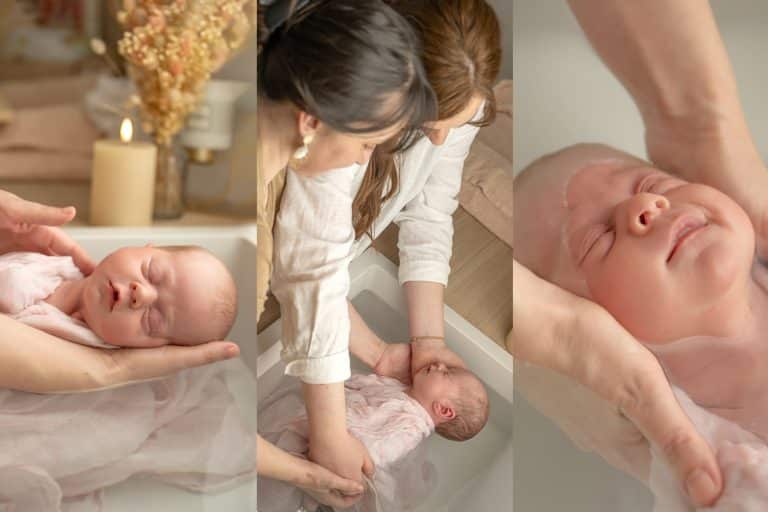 Therapeutique bain bebe photographie